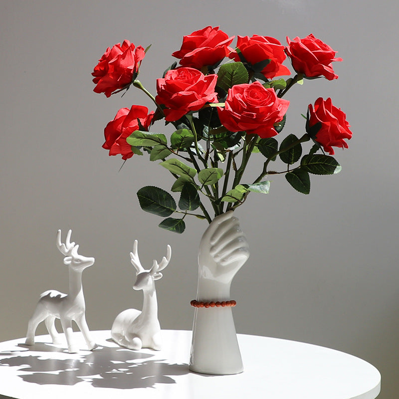 Nordic Ins ceramic vase decoration crafts