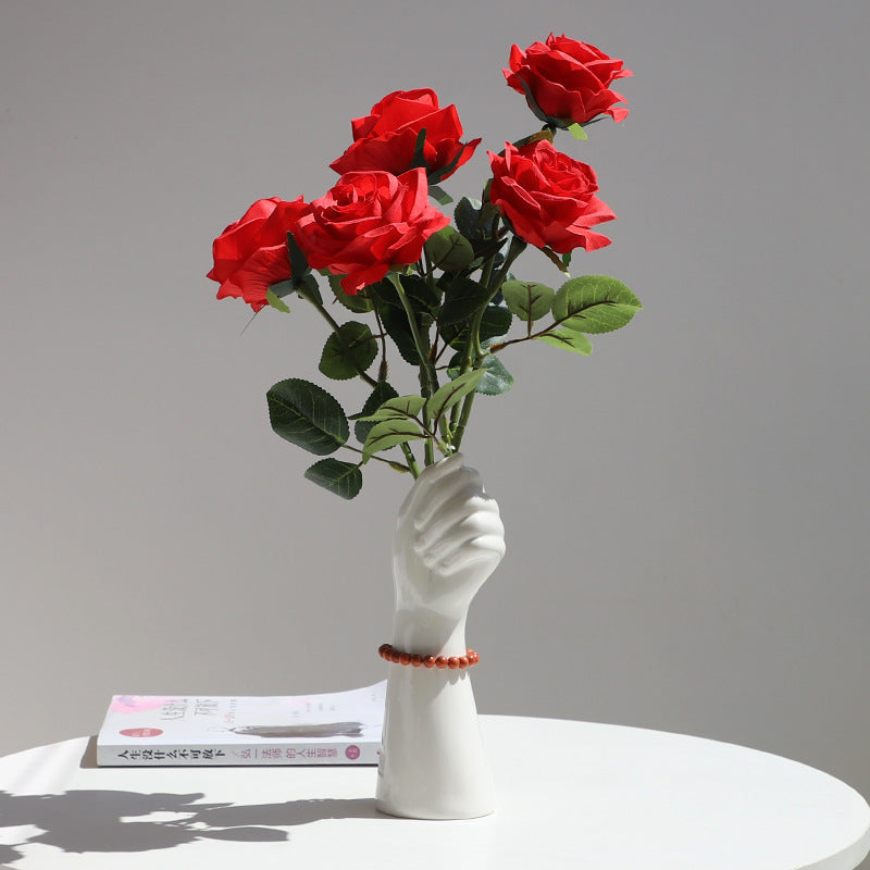 Nordic Ins ceramic vase decoration crafts