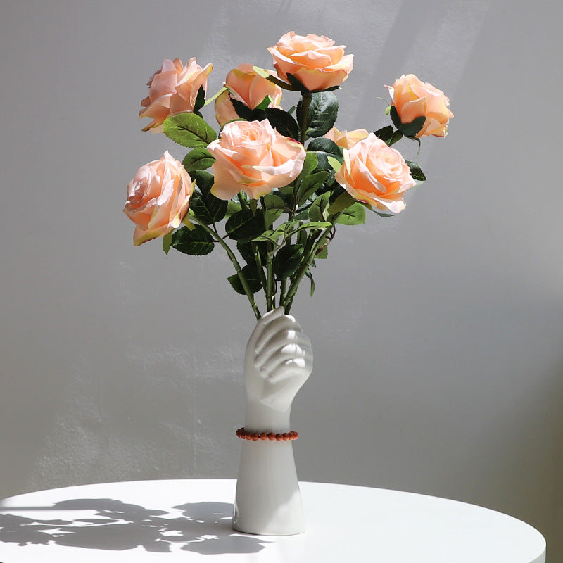 Nordic Ins ceramic vase decoration crafts
