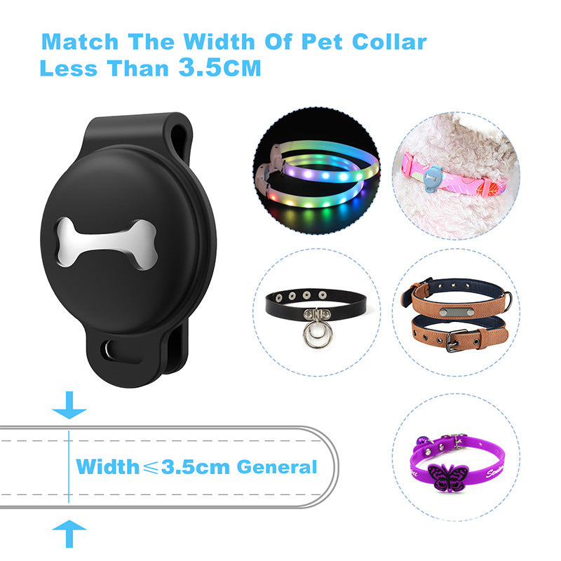 Pet tracker silicone protective cover (Airtag available)