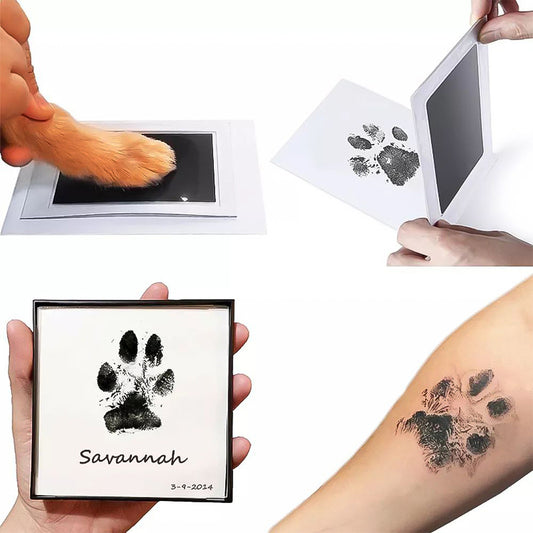 Baby/Pet footprints & handprint inkless ink pad souvenir set