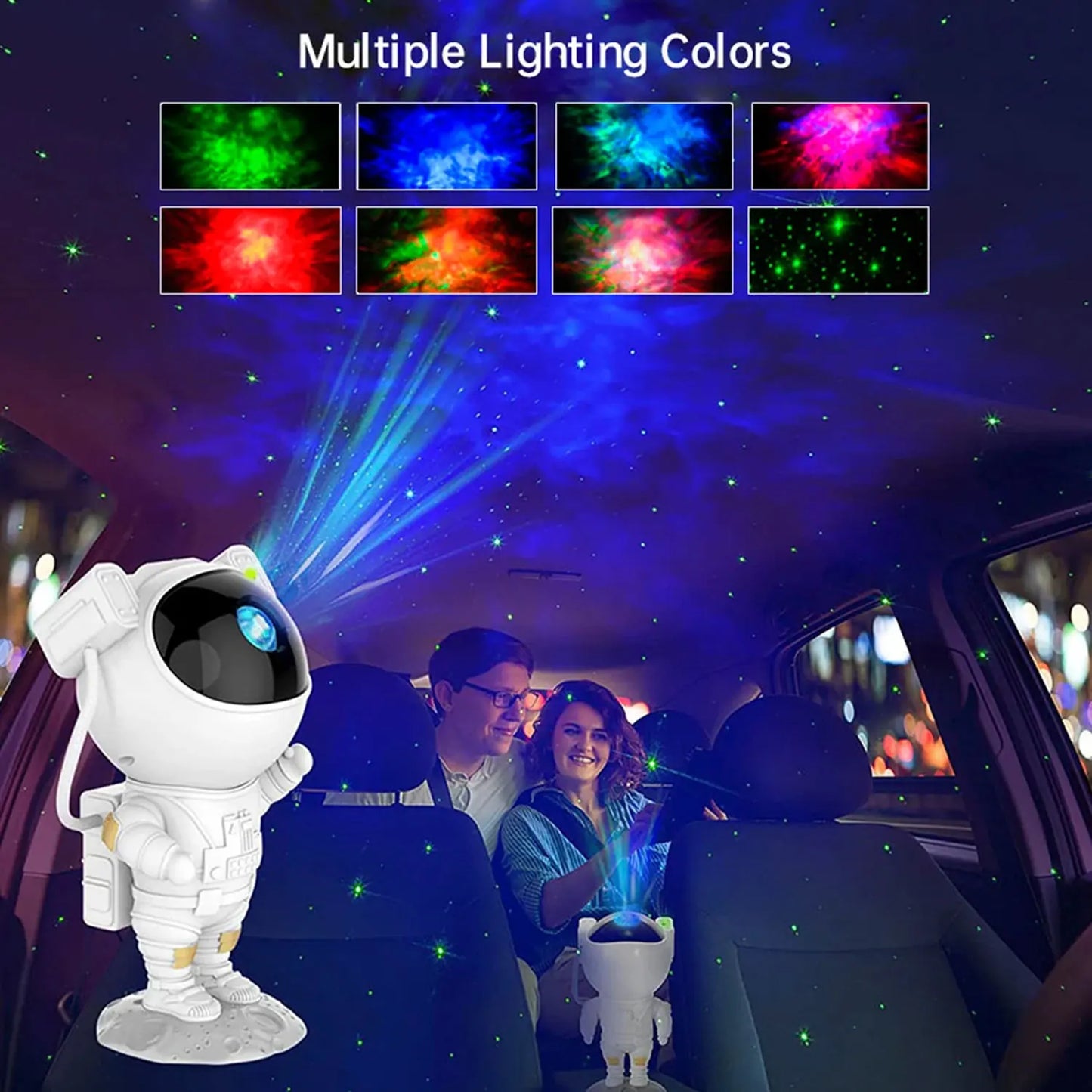 Astronaut starry sky lamp