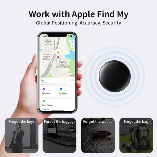 Findmy pet locator (IOS dedicated waterproof anti-lost device)