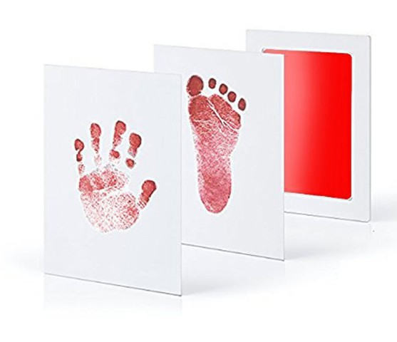 Baby/Pet footprints & handprint inkless ink pad souvenir set