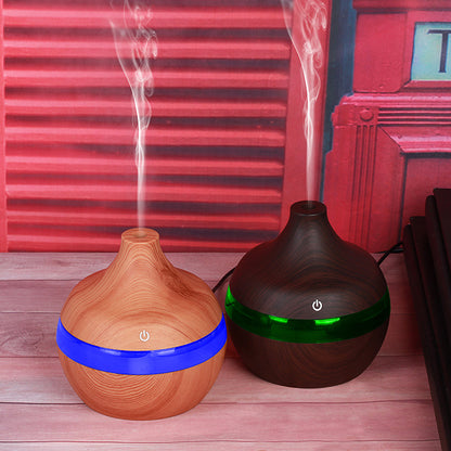 Water drop wood grain humidifier