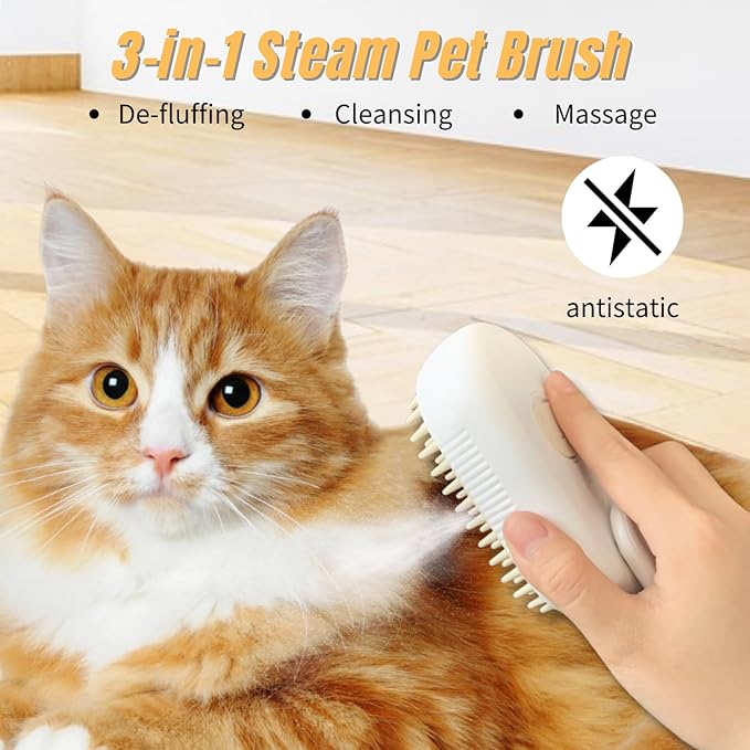 Pet Steam Brush