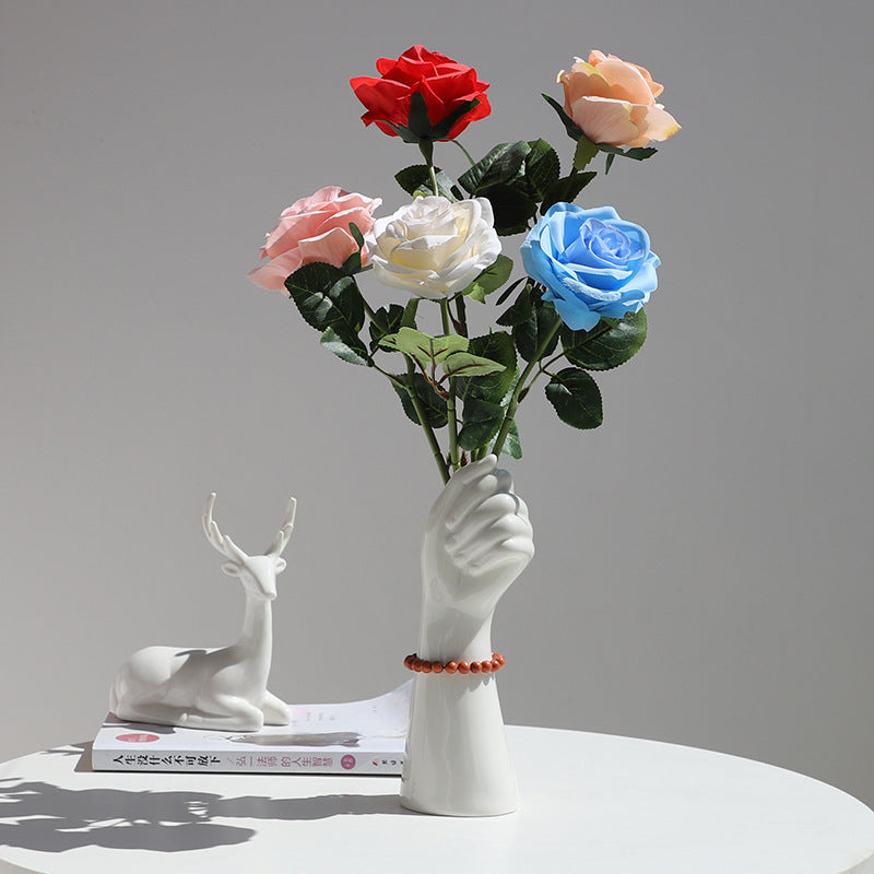 Nordic Ins ceramic vase decoration crafts