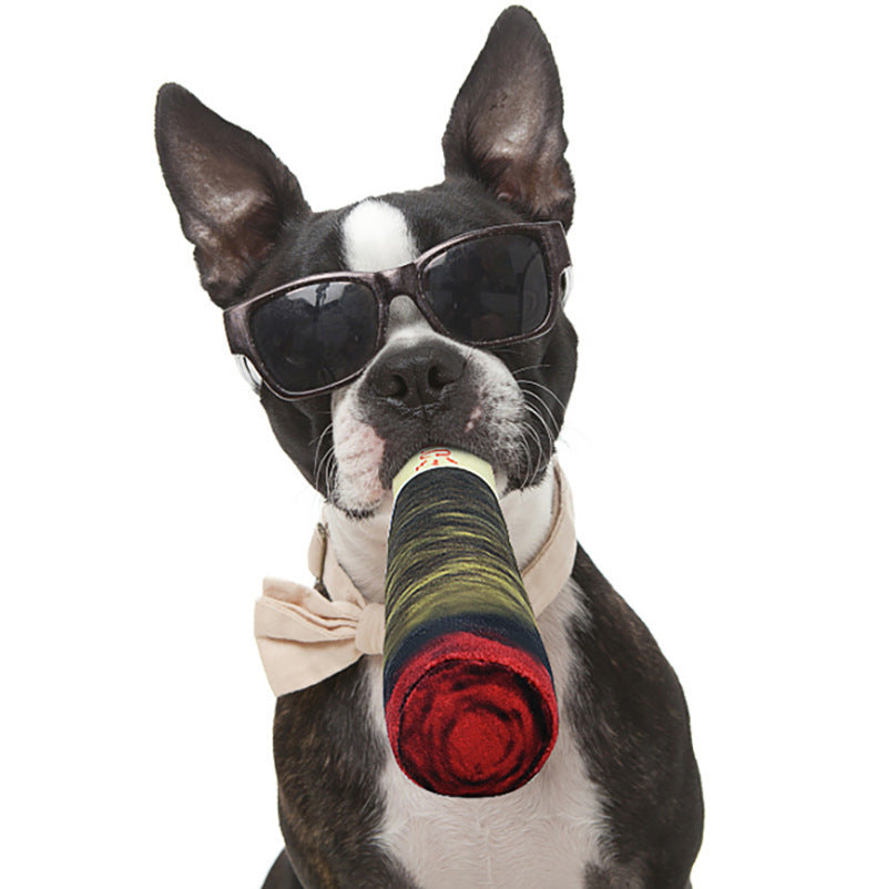 Cigar plush pet sound toys