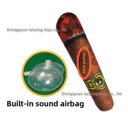Cigar plush pet sound toys