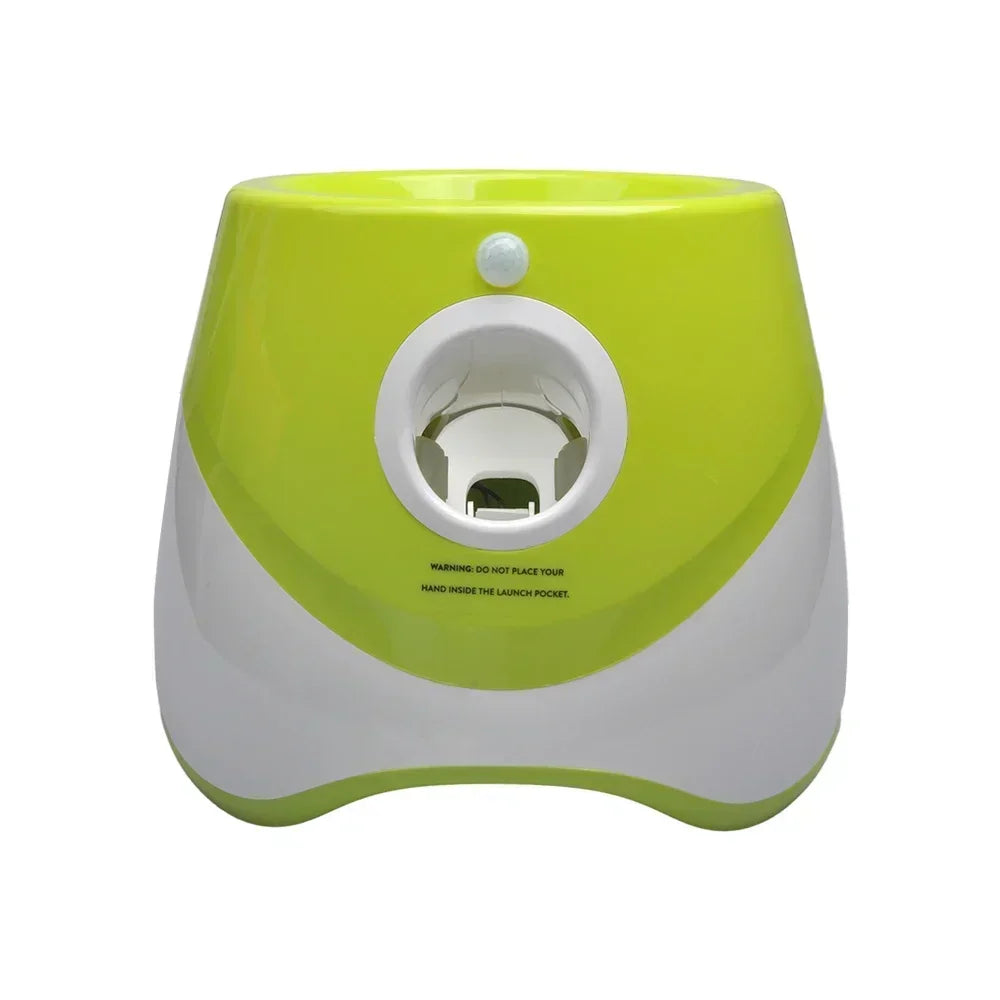 Outdoor pet ball launcher
