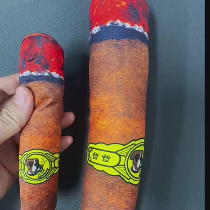 Cigar plush pet sound toys